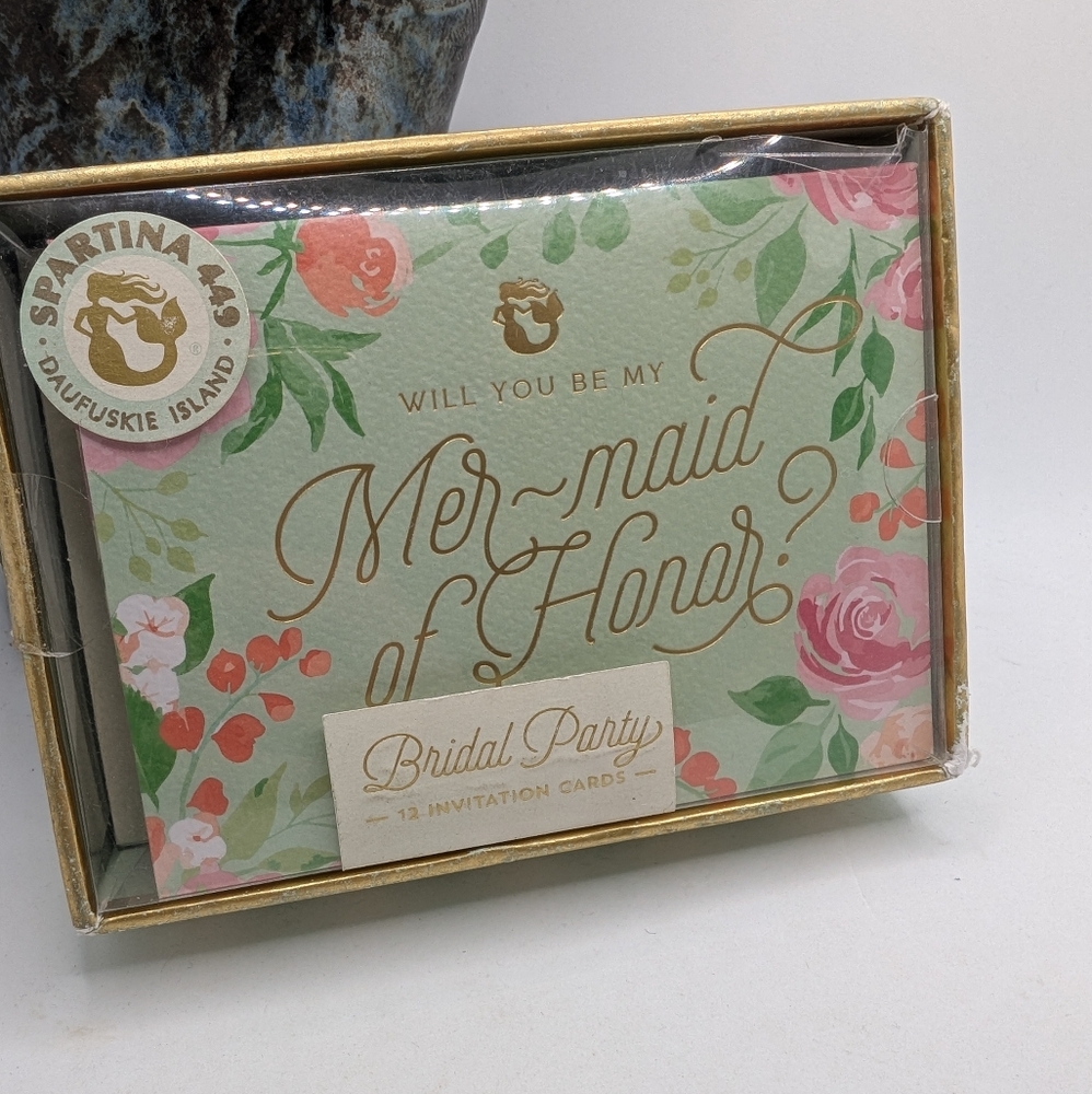 Spartina 449 Mermaid Wedding Party Invitation Set